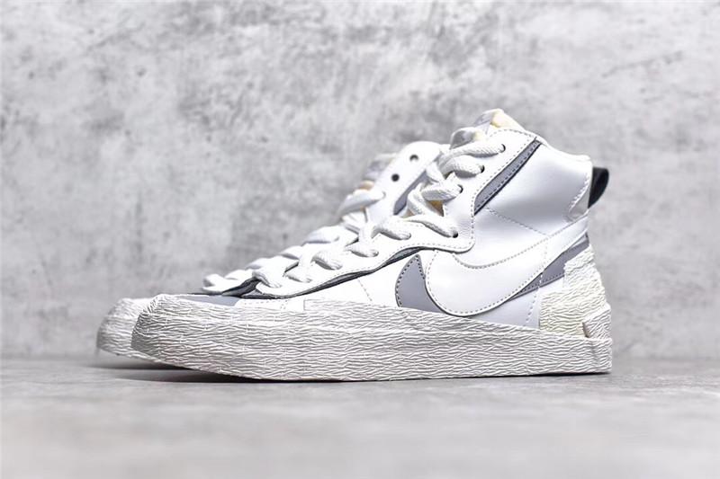 PK God Sacai X NK Blazer with Dunk white grey real materials ready to ship